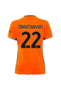 Fotbalové Dres Inter Milan Henrikh Mkhitaryan #22 Dámské Třetí Oblečení 2023-24 Krátký Rukáv